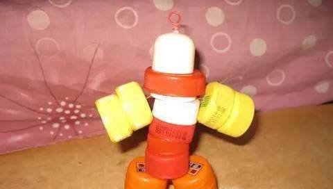 手工小制作机器人