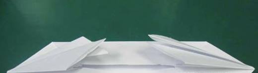 宇宙飞船 纸船的折法