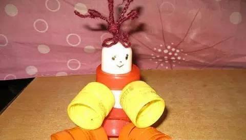手工小制作机器人