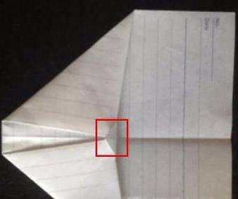 纸飞机的简易折法