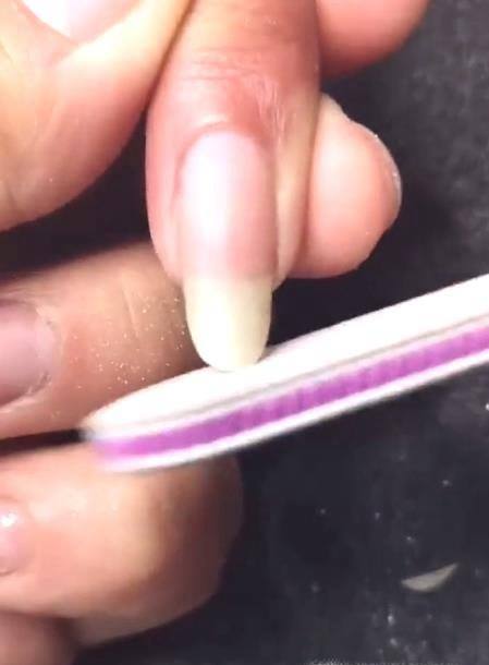 指甲五种形状的教程