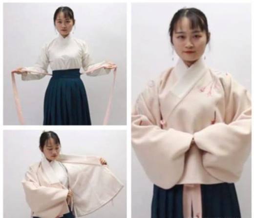 汉服怎么穿？汉服穿法图解步骤