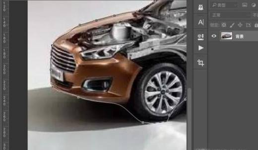 如何使用ps抠图并调整大小