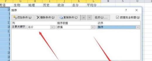 Excel表格中如何排名?