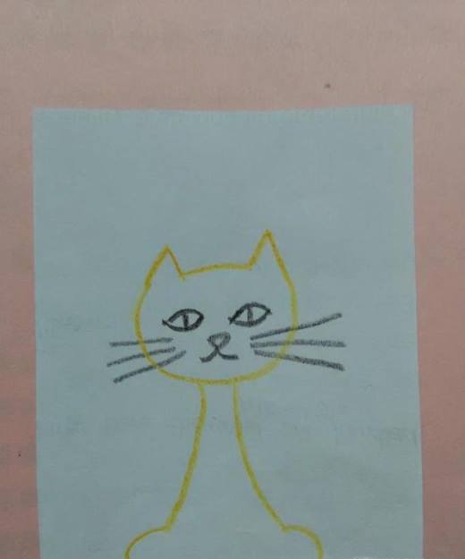 简笔画猫怎么画