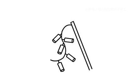 鞭炮简笔画