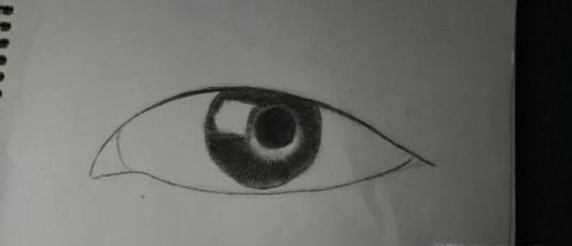 教你如何快速画素描眼睛