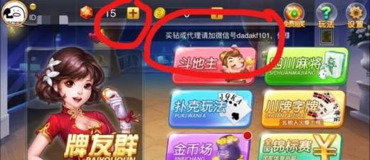 皮皮斗地主（新版四川麻将）充钻方法和试玩步骤