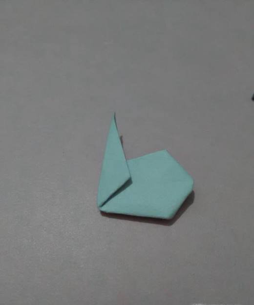 折纸教程  怎样折一只小兔子