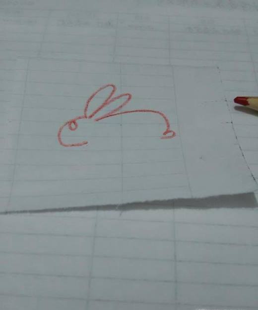 一笔画之画兔子