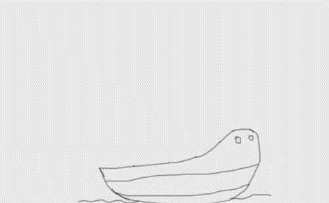 怎样画小帆船？