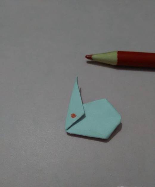 折纸教程  怎样折一只小兔子