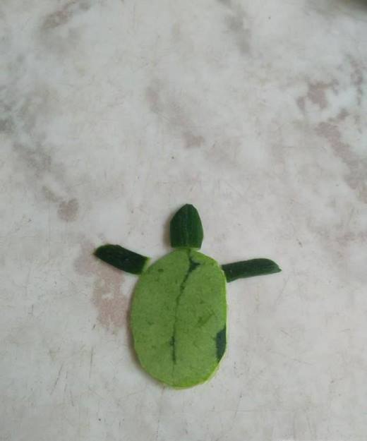 怎样用蔬菜跟水果来作画?