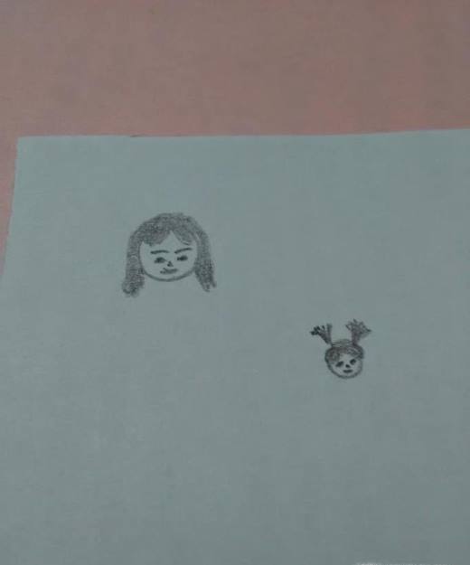 手拉手亲子简笔画怎么画