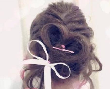 女童发型绑扎方法100图