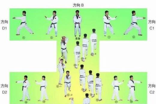 太极一章至八章的分解动作