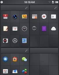 坚果Pro3手机怎么把应用进行分类?