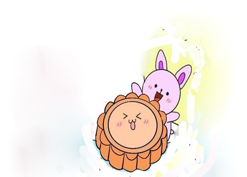 月饼简笔画