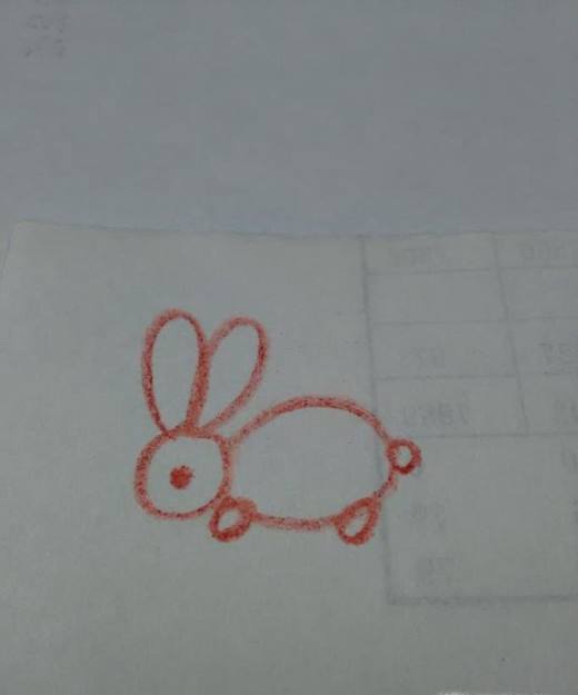 教宝宝画画 怎么画小兔子