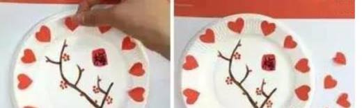 纸盘上如何做画?