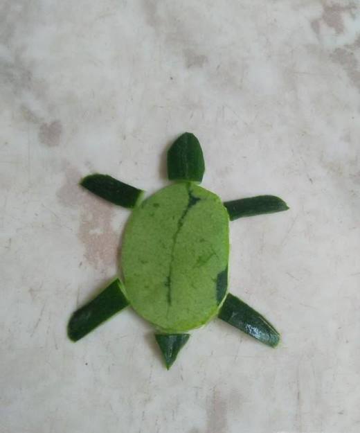 怎样用蔬菜跟水果来作画?