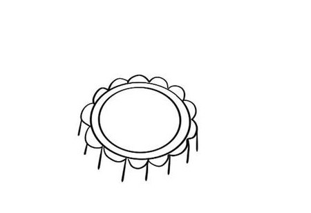 月饼简笔画