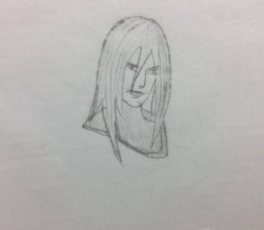 如何画大蛇丸