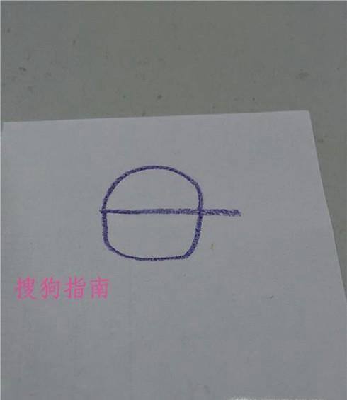 怎样画帽子男孩