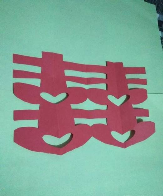怎么制作剪纸“双喜”?