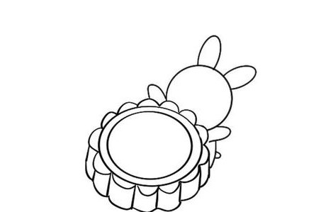 月饼简笔画