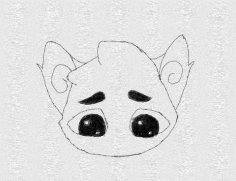 京剧猫白糖小时候怎么画