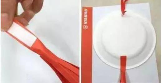 纸盘上如何做画?