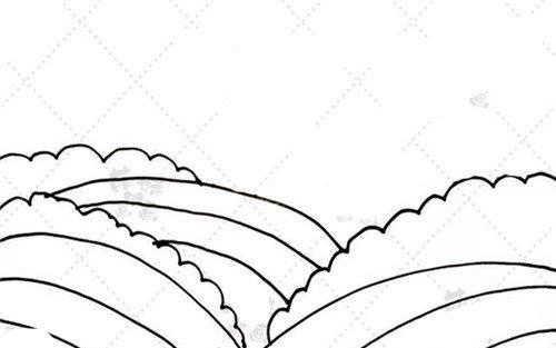 风景简笔画