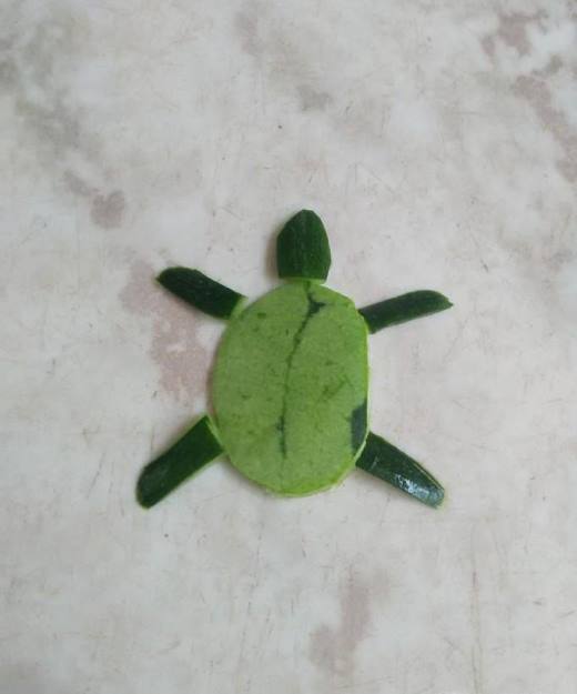 怎样用蔬菜跟水果来作画?