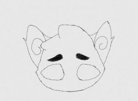 京剧猫白糖小时候怎么画