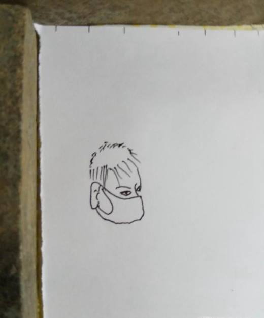 怎样画简笔画戴口罩?