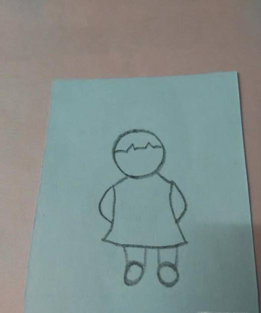 人怎么画全身简笔画