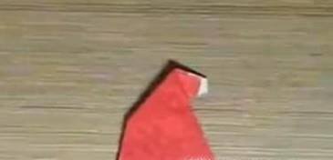 用卡纸怎么做圣诞帽