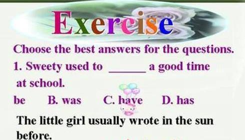be used to doing和used to do的用法