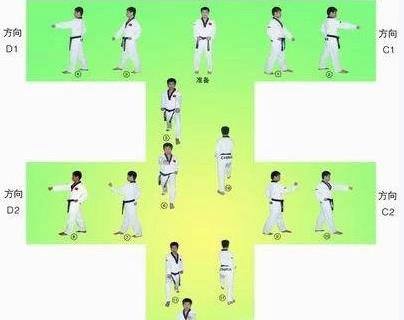 太极一章至八章的分解动作