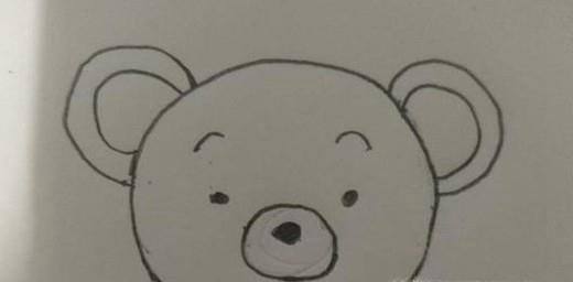 可爱的小熊简笔画