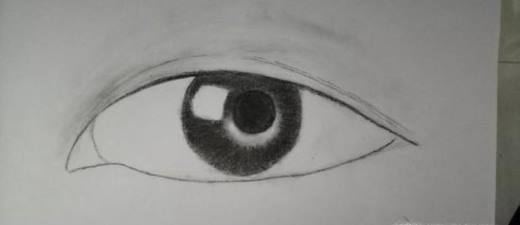 教你如何快速画素描眼睛