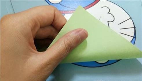 如何用折纸折爱心书签