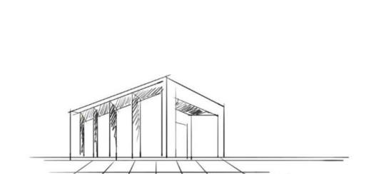 如何画建筑手绘效果图