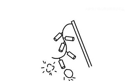 鞭炮简笔画
