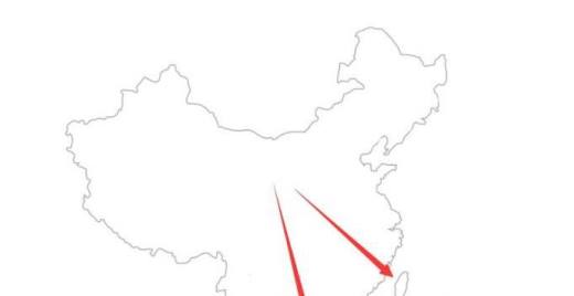 中国地图简笔画怎么画