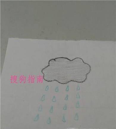 简笔画下雨了怎样画