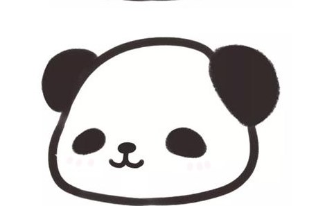 大熊猫简笔画