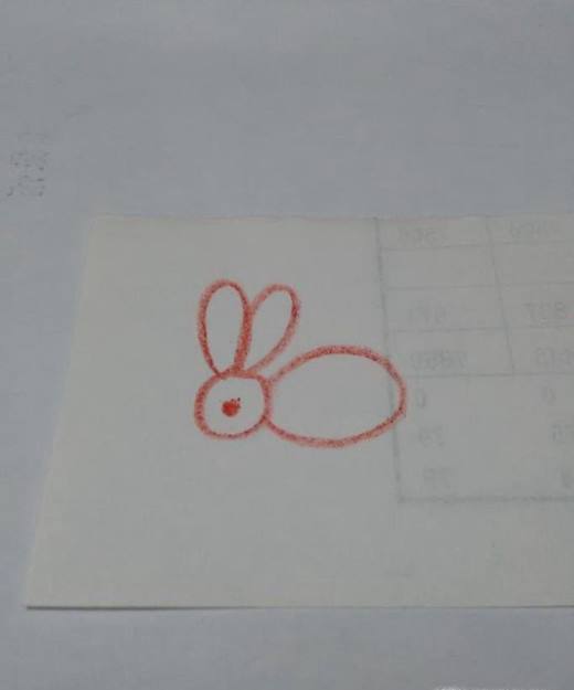 教宝宝画画 怎么画小兔子