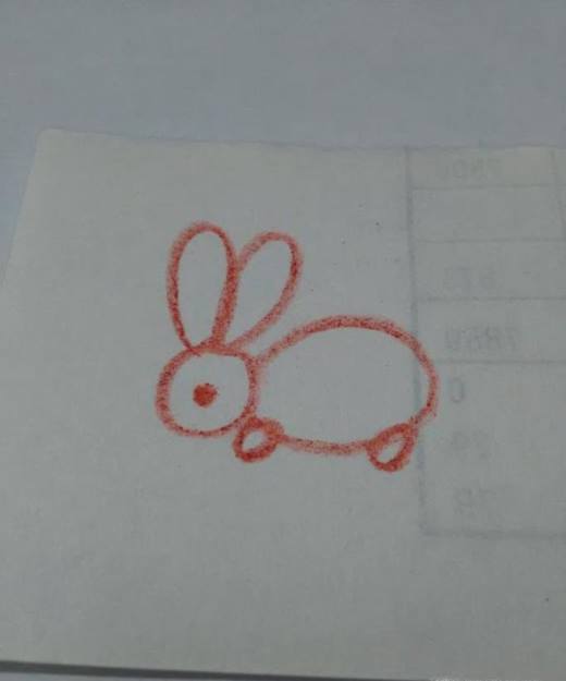 教宝宝画画 怎么画小兔子